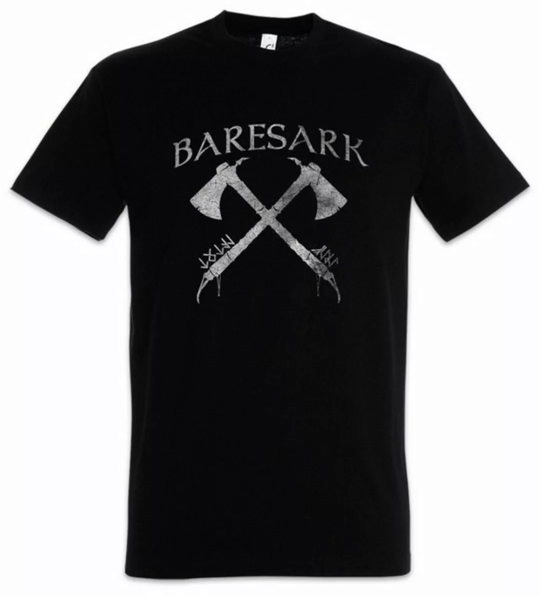 Urban Backwoods Print-Shirt Baresark I Herren T-Shirt Berserker Vikings Wik günstig online kaufen