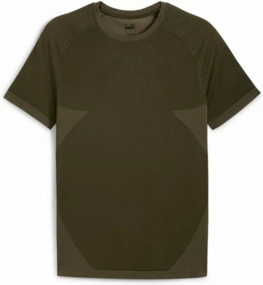 PUMA Kurzarmshirt Formknit Seamless Tee DARK OLIVE günstig online kaufen