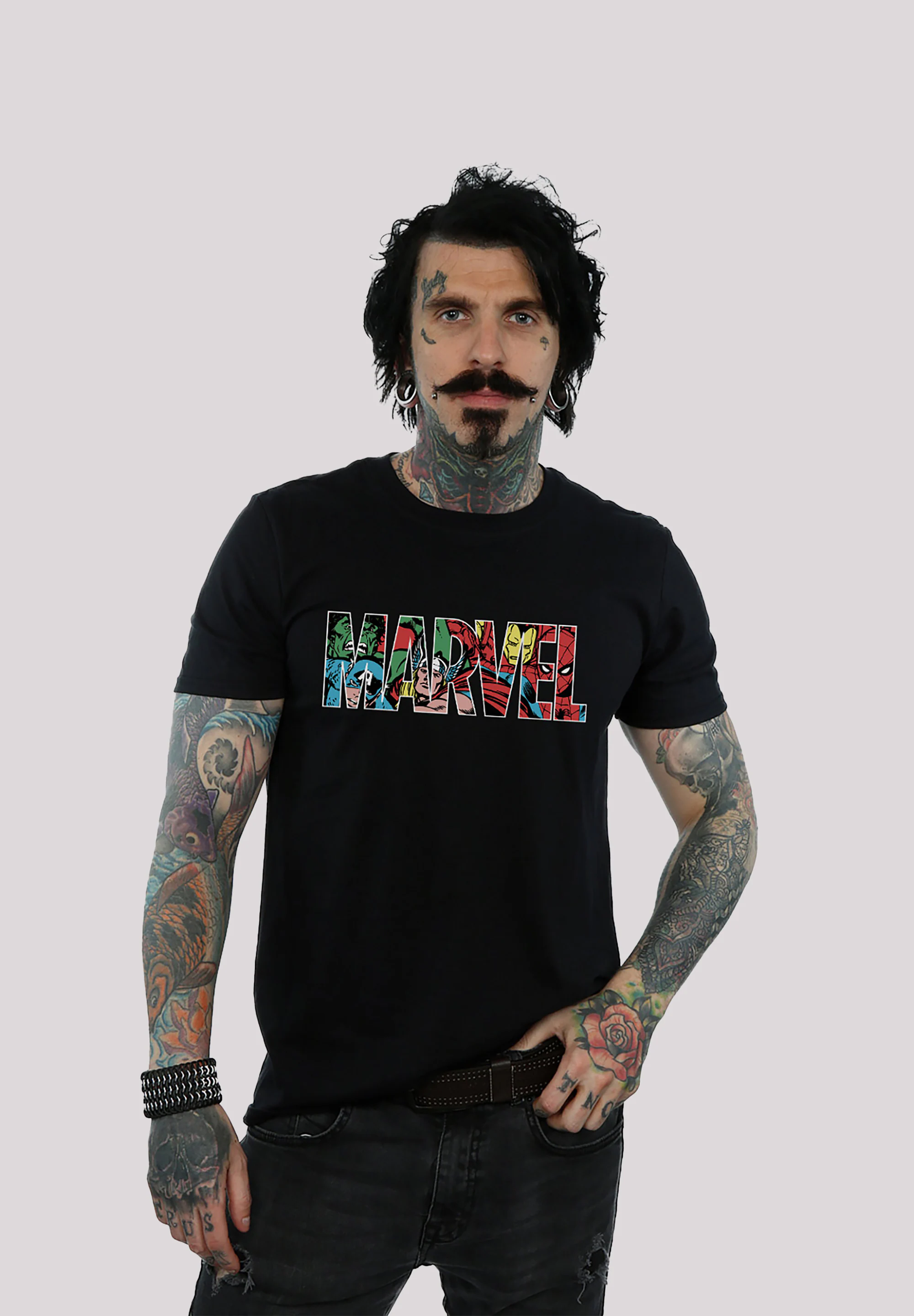 F4NT4STIC T-Shirt "Marvel Avengers Logo", Herren,Premium Merch,Regular-Fit, günstig online kaufen