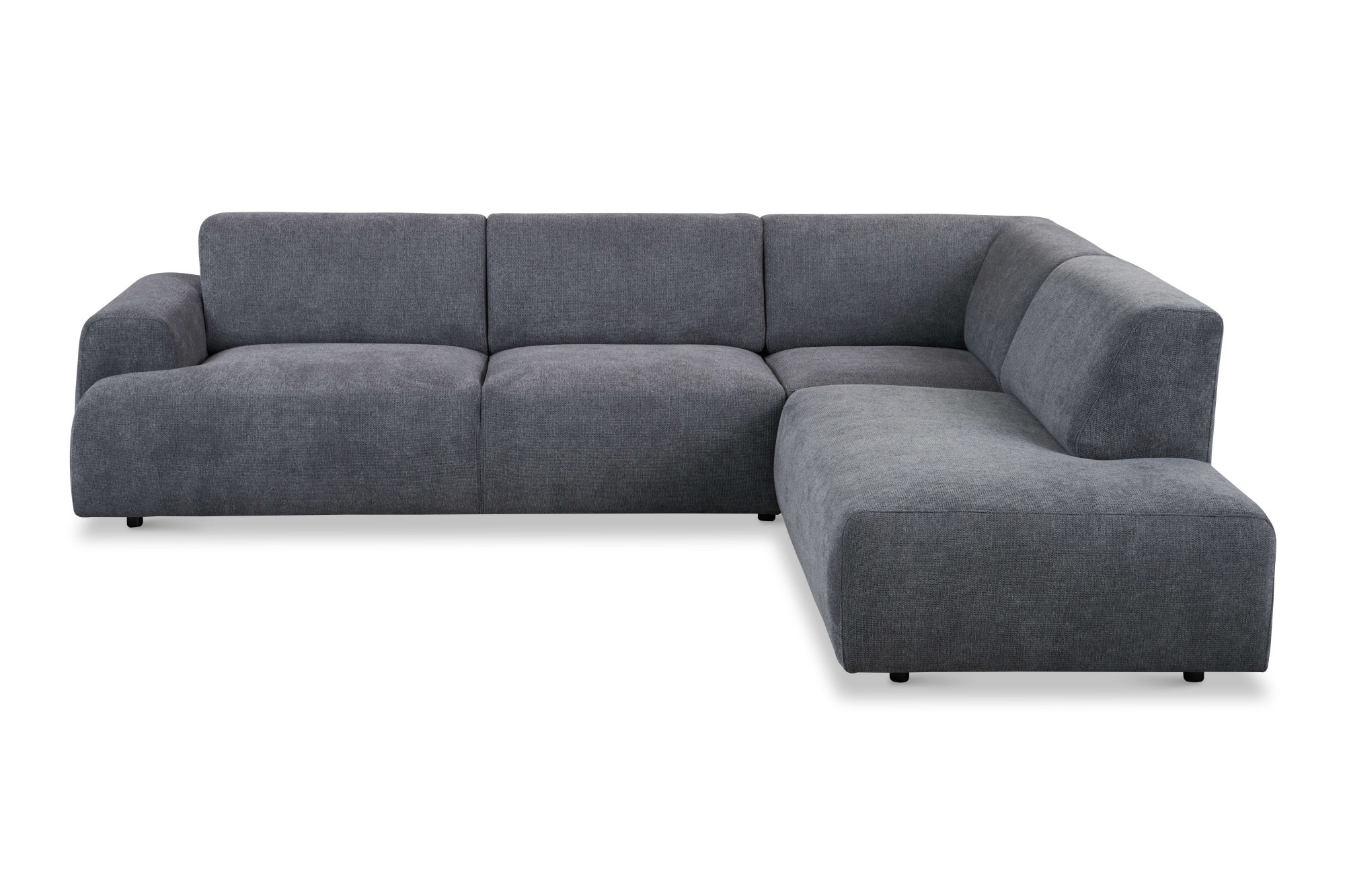 andas Ecksofa "Linkka, Breite 282 cm", L-Form, in einem weichen Chenille-St günstig online kaufen