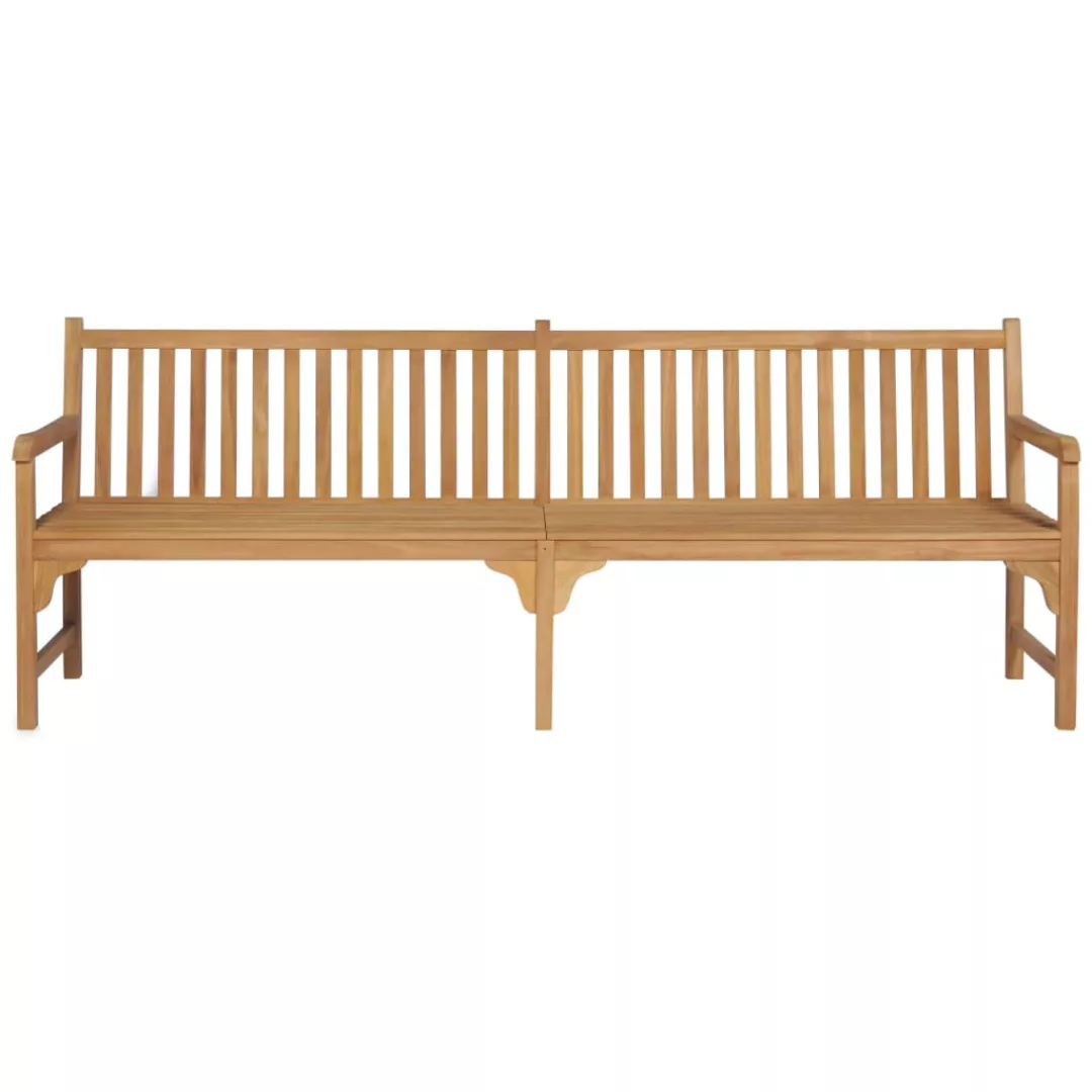 Gartenbank 240 Cm Massivholz Teak günstig online kaufen