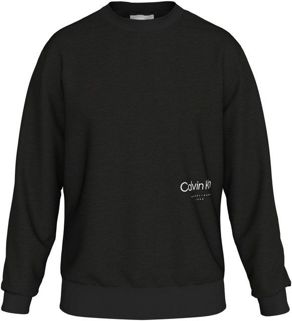 Calvin Klein Big&Tall Sweatshirt BT_OFF PLACEMENT LOGO SWEATSHIRT in großen günstig online kaufen