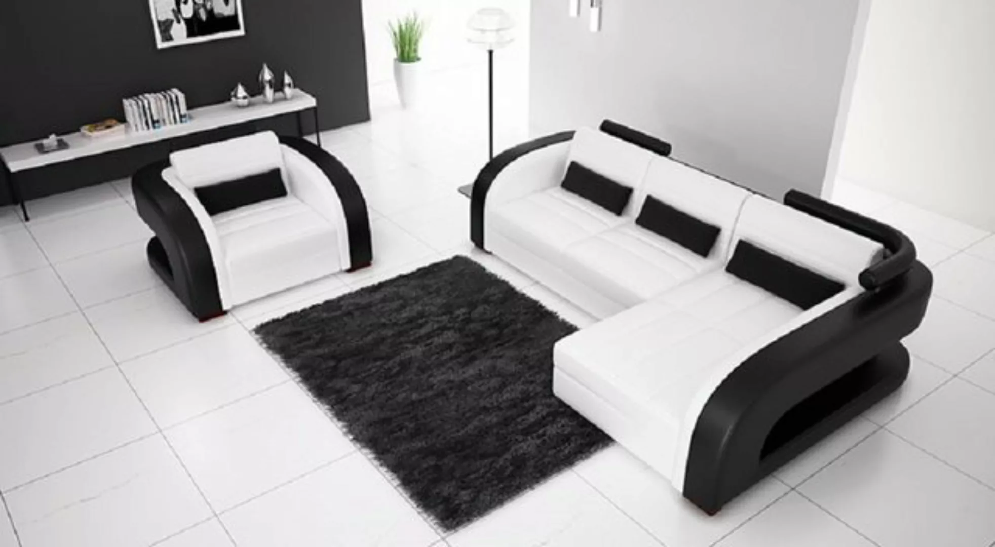 JVmoebel Sofa Moderne Sofa Eckgarnitur L Form Polster Sitz Ecke Couch + Ses günstig online kaufen