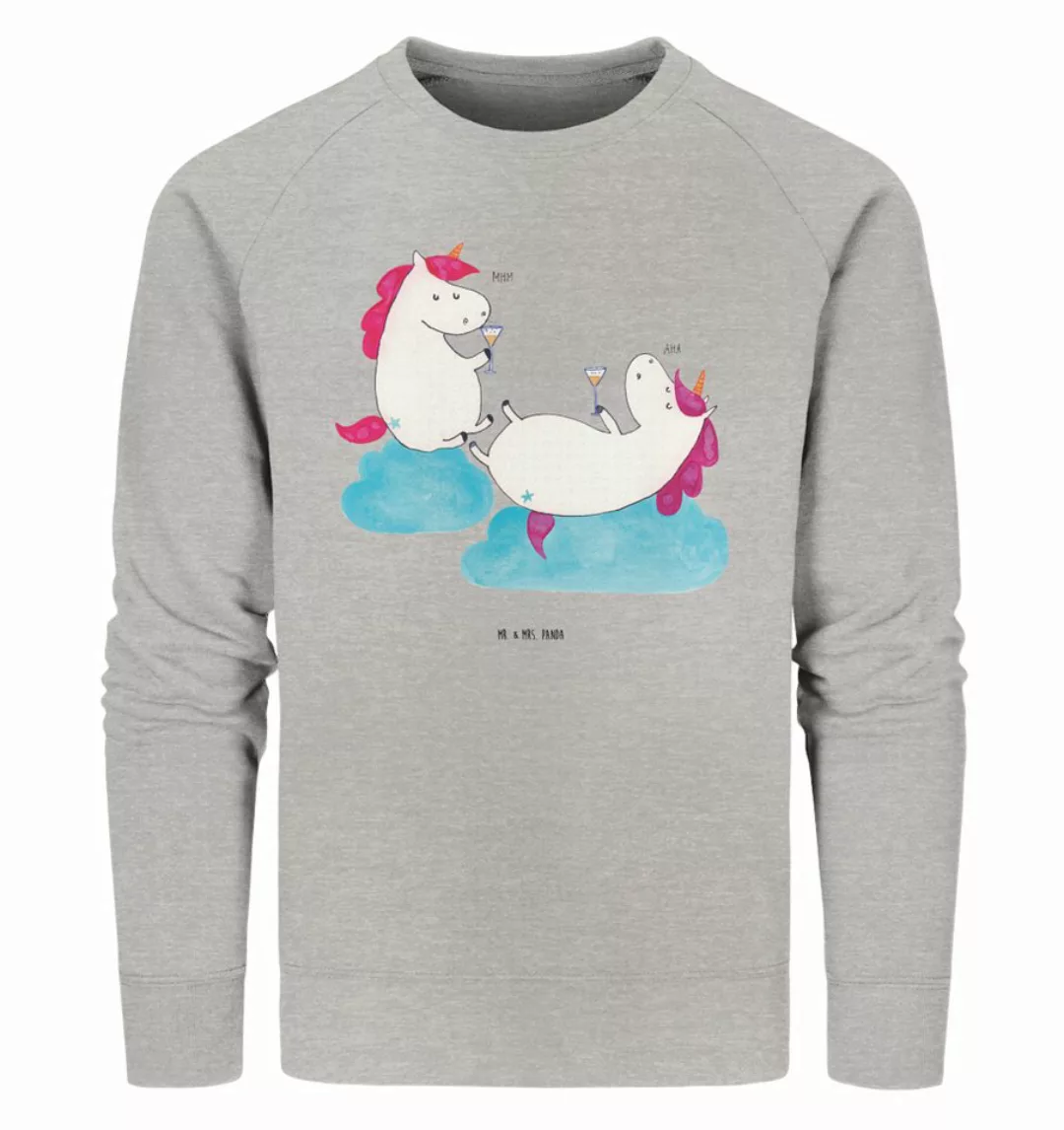 Mr. & Mrs. Panda Longpullover Größe XXL Einhorn Sekt - Heather Grey - Gesch günstig online kaufen