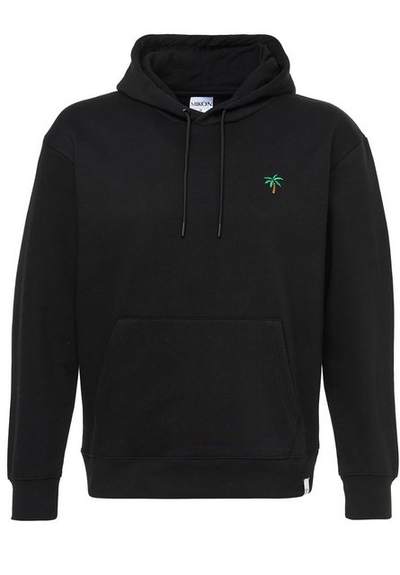 MIKON Hoodie Palme GOTS zertifizierte Bio-Baumwolle günstig online kaufen