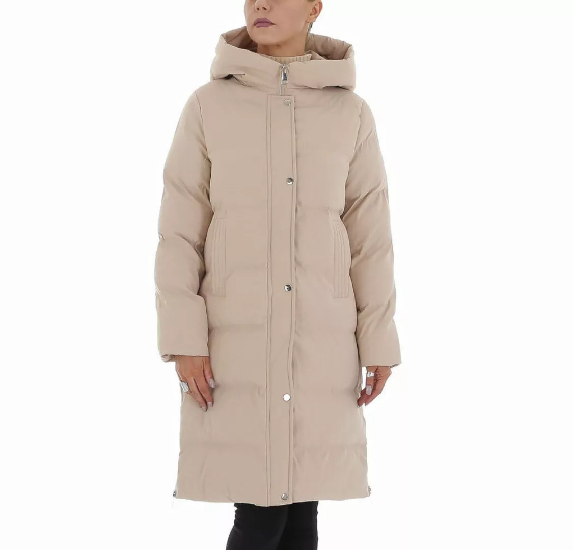 Ital-Design Wintermantel Damen Freizeit (87256545) Kapuze Gefüttert Winterj günstig online kaufen