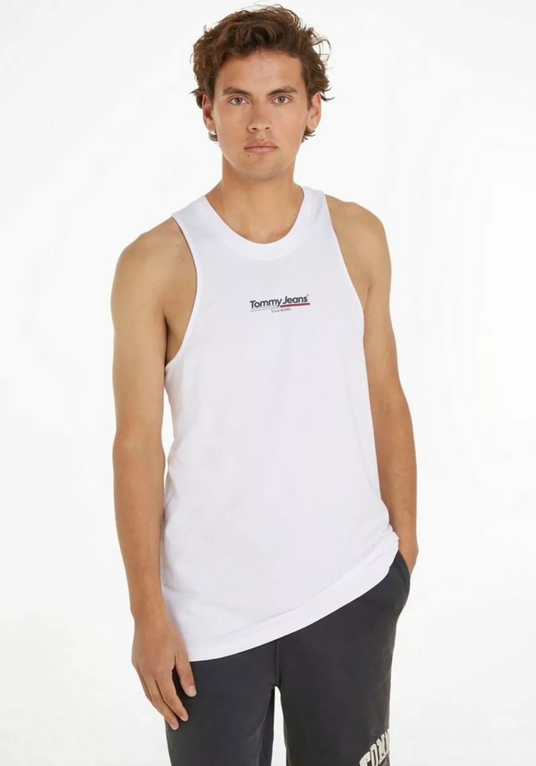 Tommy Jeans Plus Tanktop TJM REG TJ FLAG TANK TOP EXT Große Größen günstig online kaufen