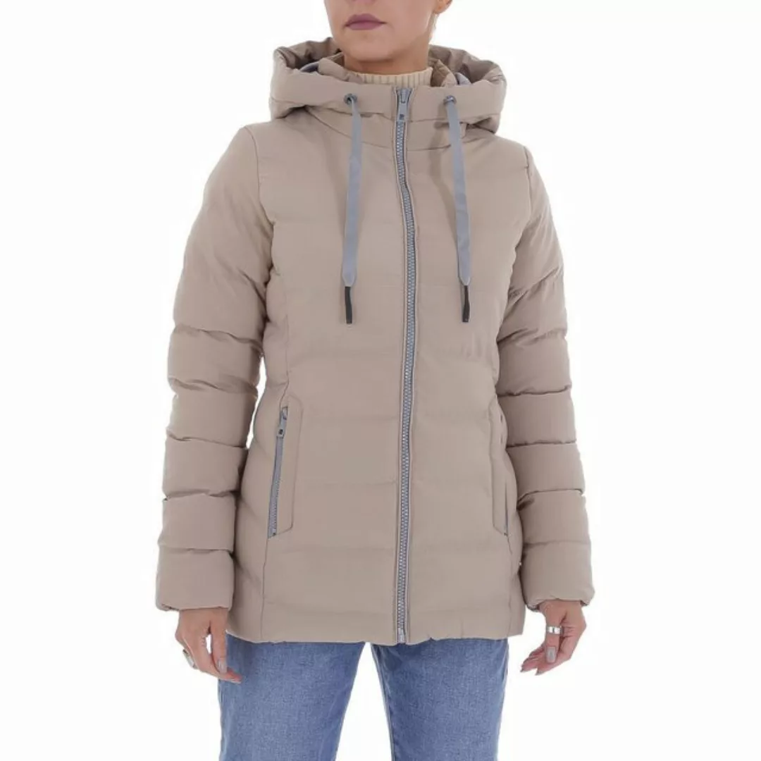 Ital-Design Steppjacke Damen Freizeit (87256470) Kapuze Gefüttert Winterjac günstig online kaufen