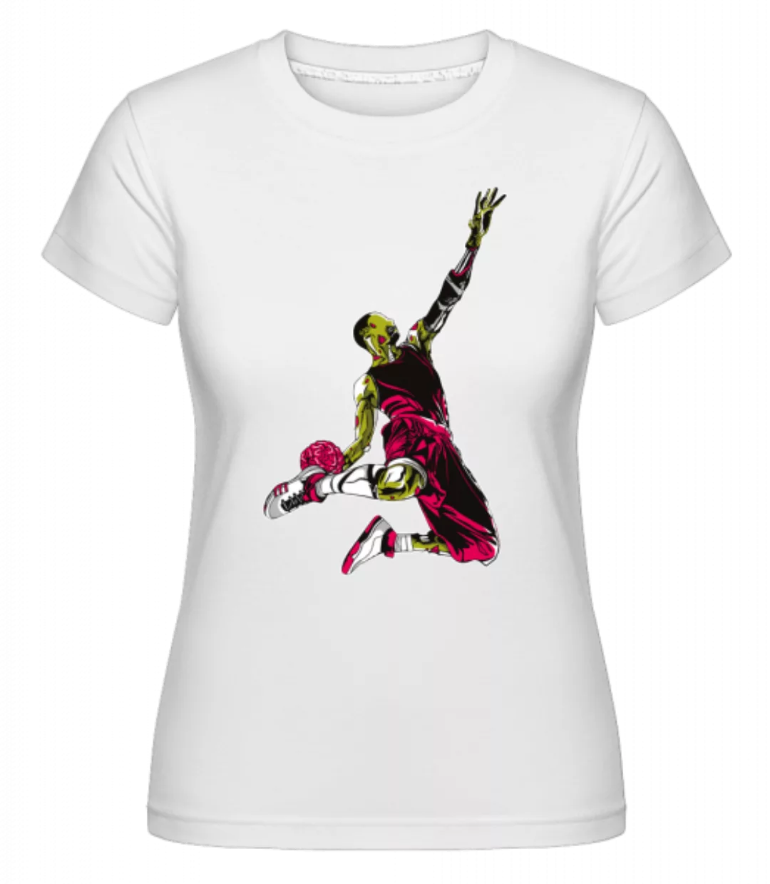 Zombie Slam Dunk · Shirtinator Frauen T-Shirt günstig online kaufen