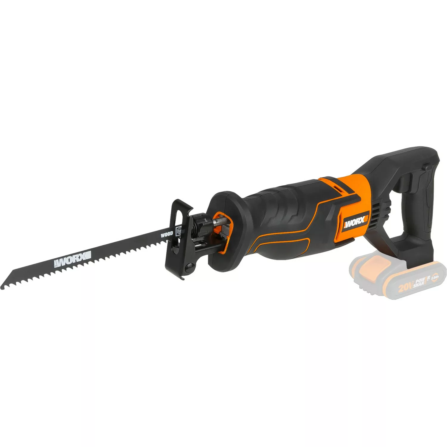 Worx Akku-Säbelsäge WX500.9 Solo 20 V günstig online kaufen