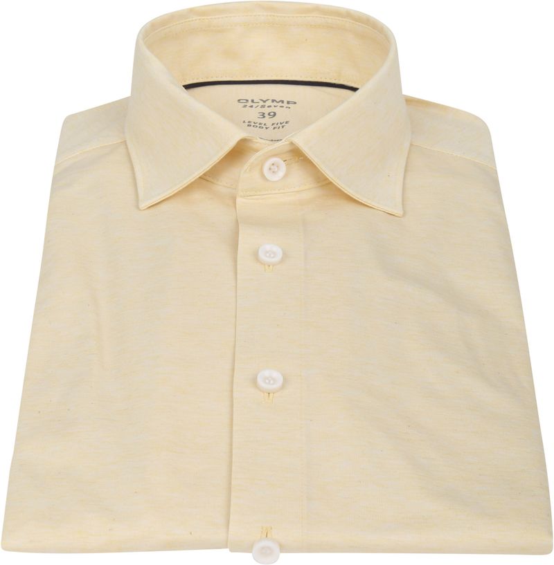 OLYMP Lvl 5 24/Seven Hemd Gelb - Größe 39 günstig online kaufen