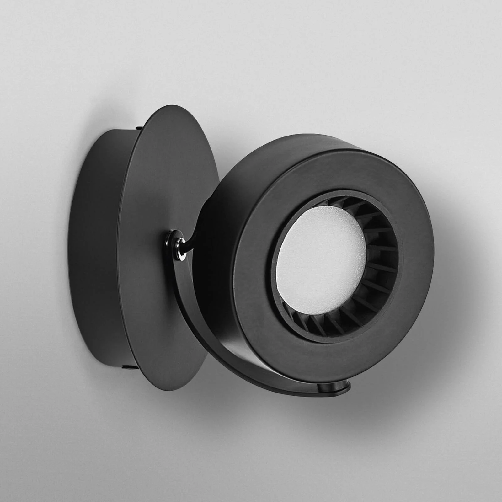 OSRAM LED-Wandstrahler VENUS, schwarz, 1-flg. Metall 3.000 K günstig online kaufen