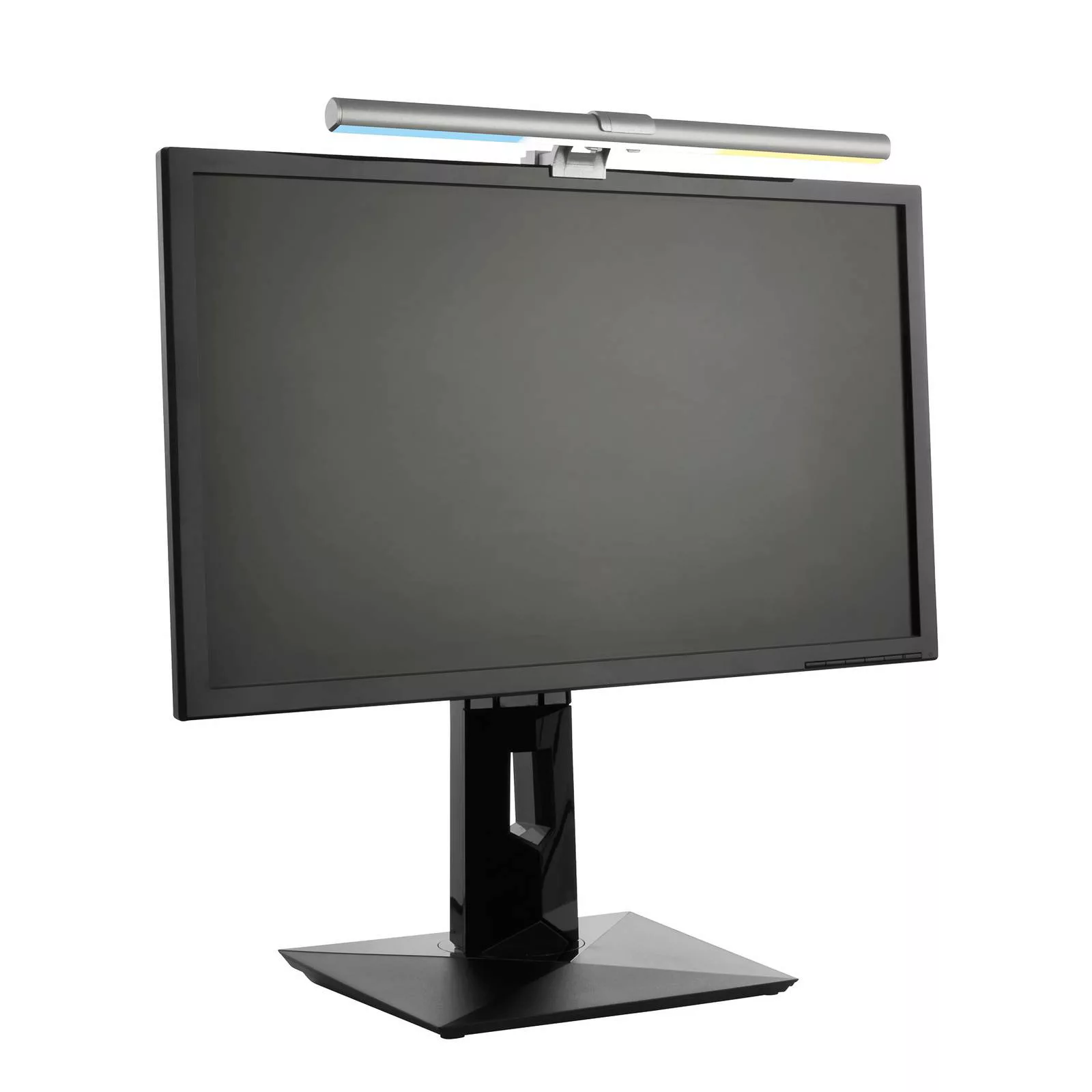 LED-Klemmleuchte Screen, USB, dimmbar, CCT, silber günstig online kaufen