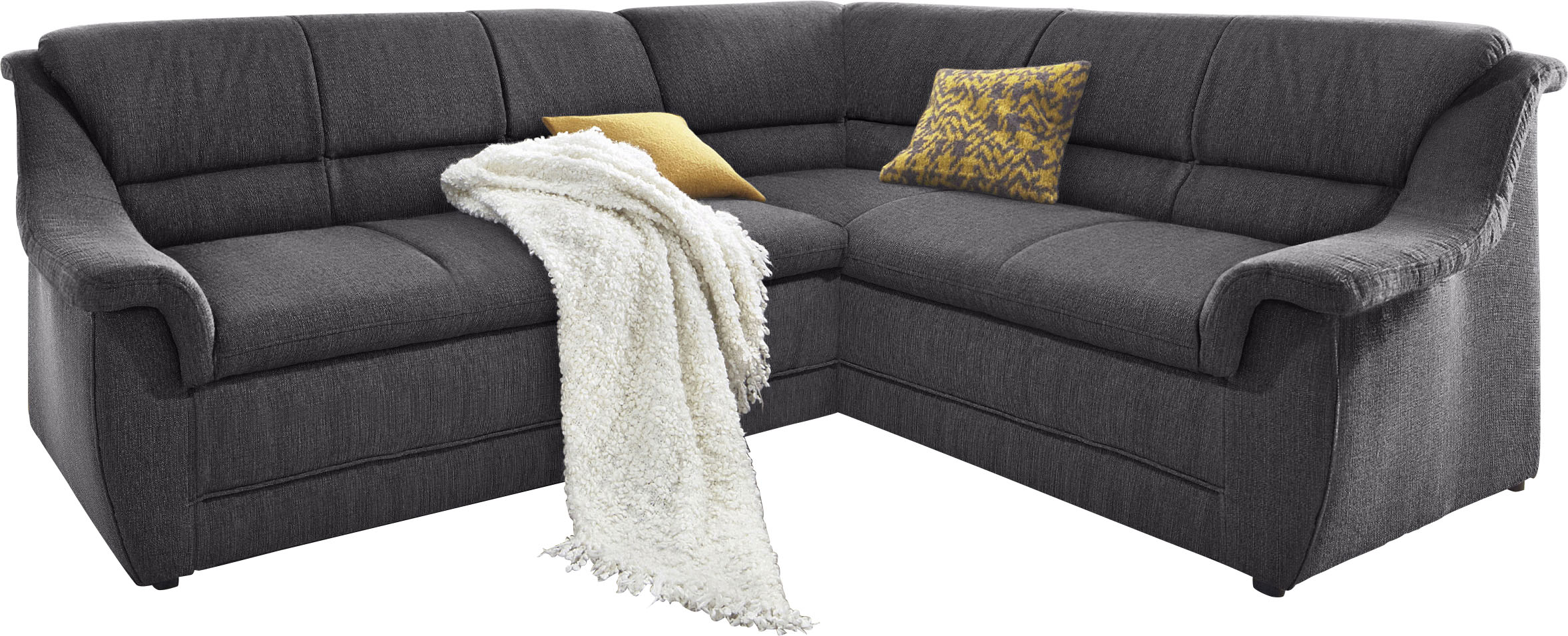 DOMO collection Ecksofa »Lale zeitlose Formensprache, komfortabel, L-Form«, günstig online kaufen