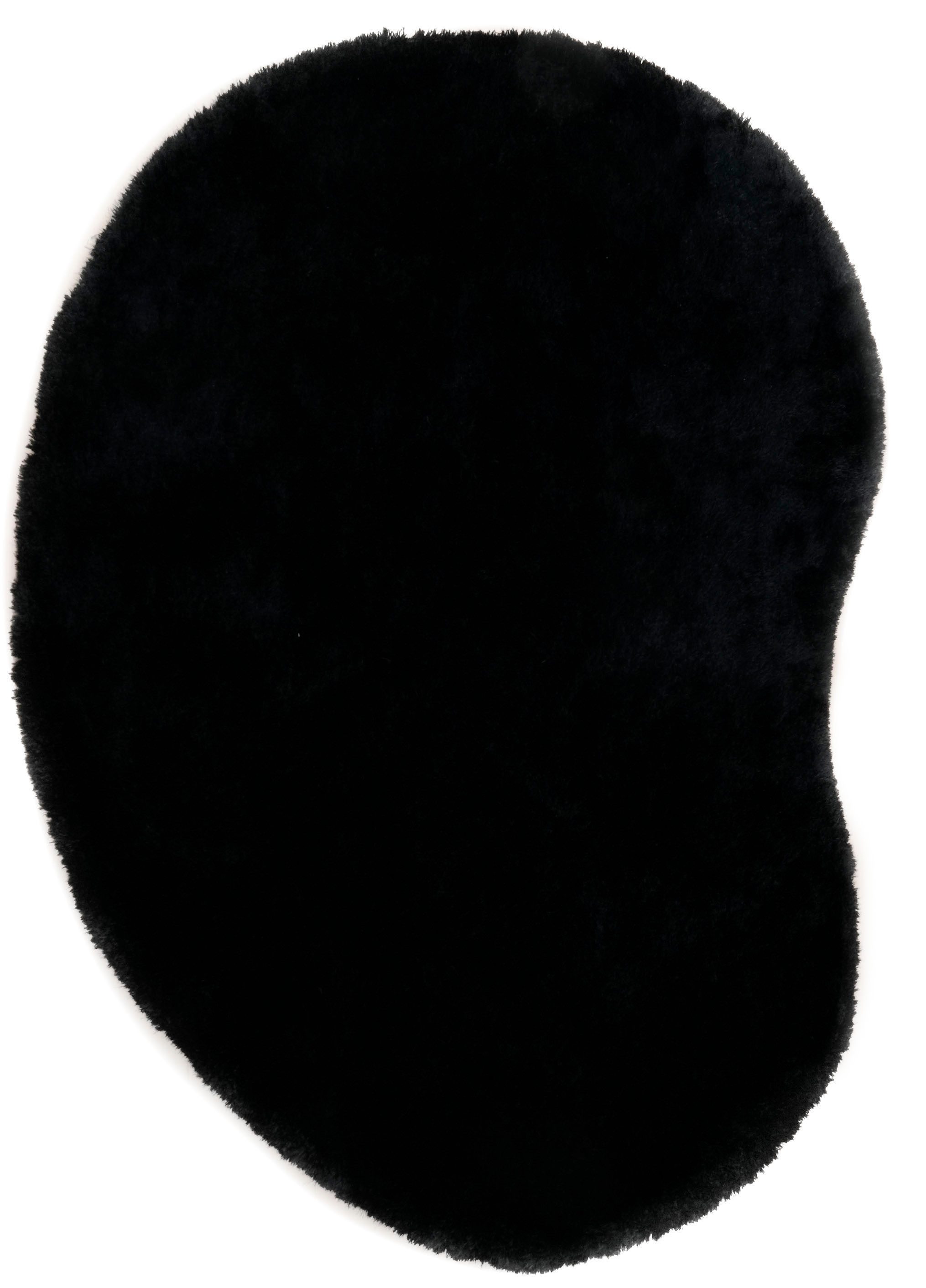 Bruno Banani Hochflor-Teppich Dana Bean shape, günstig online kaufen