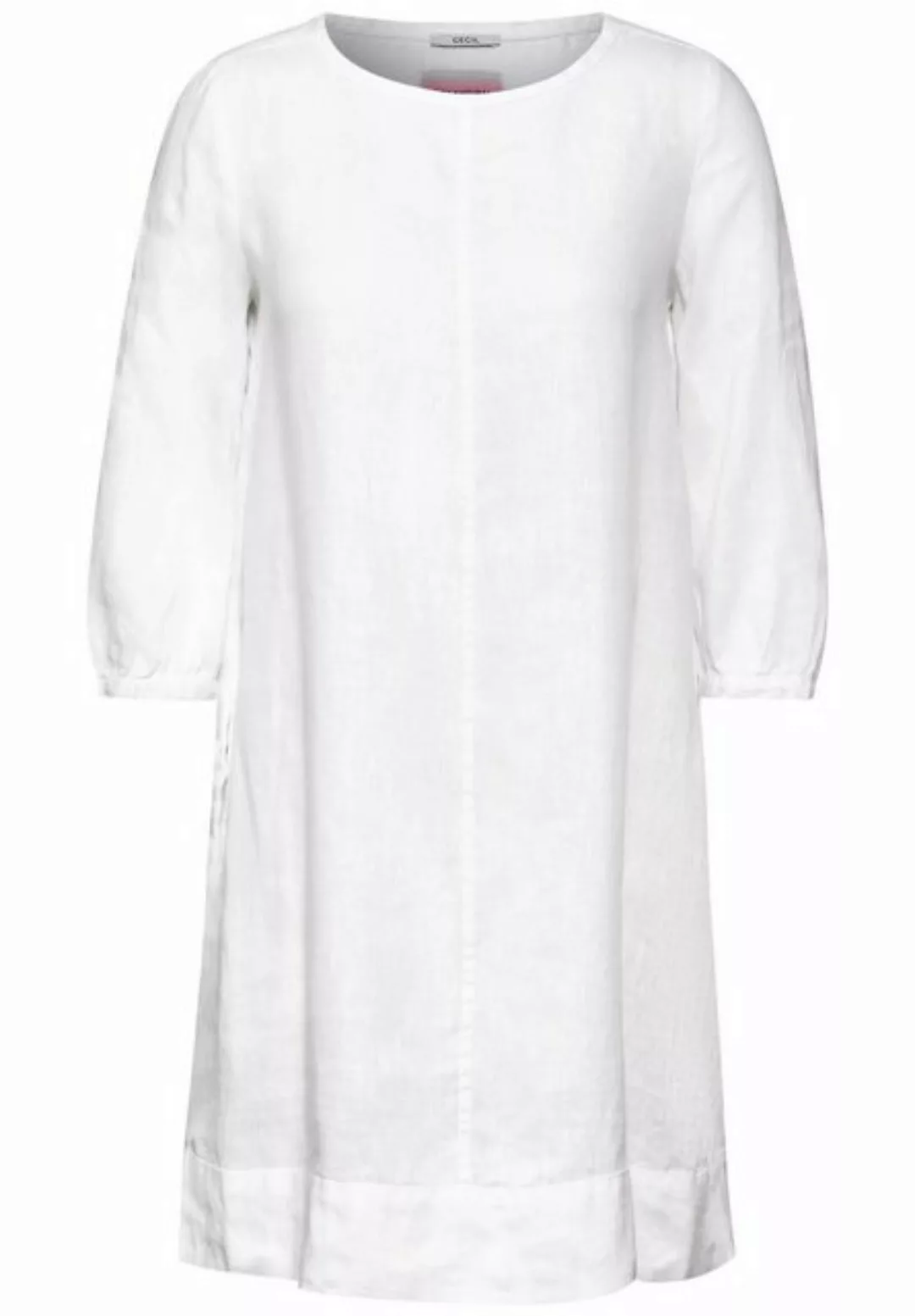 Cecil Sommerkleid LINEN_Roundneck Dress günstig online kaufen