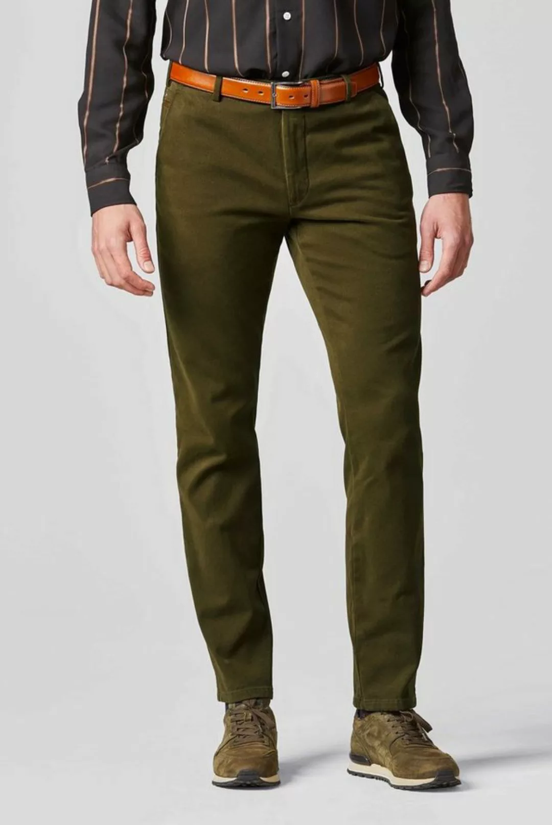 MEYER Chinohose Bonn Super-Stretch Winter Twill günstig online kaufen