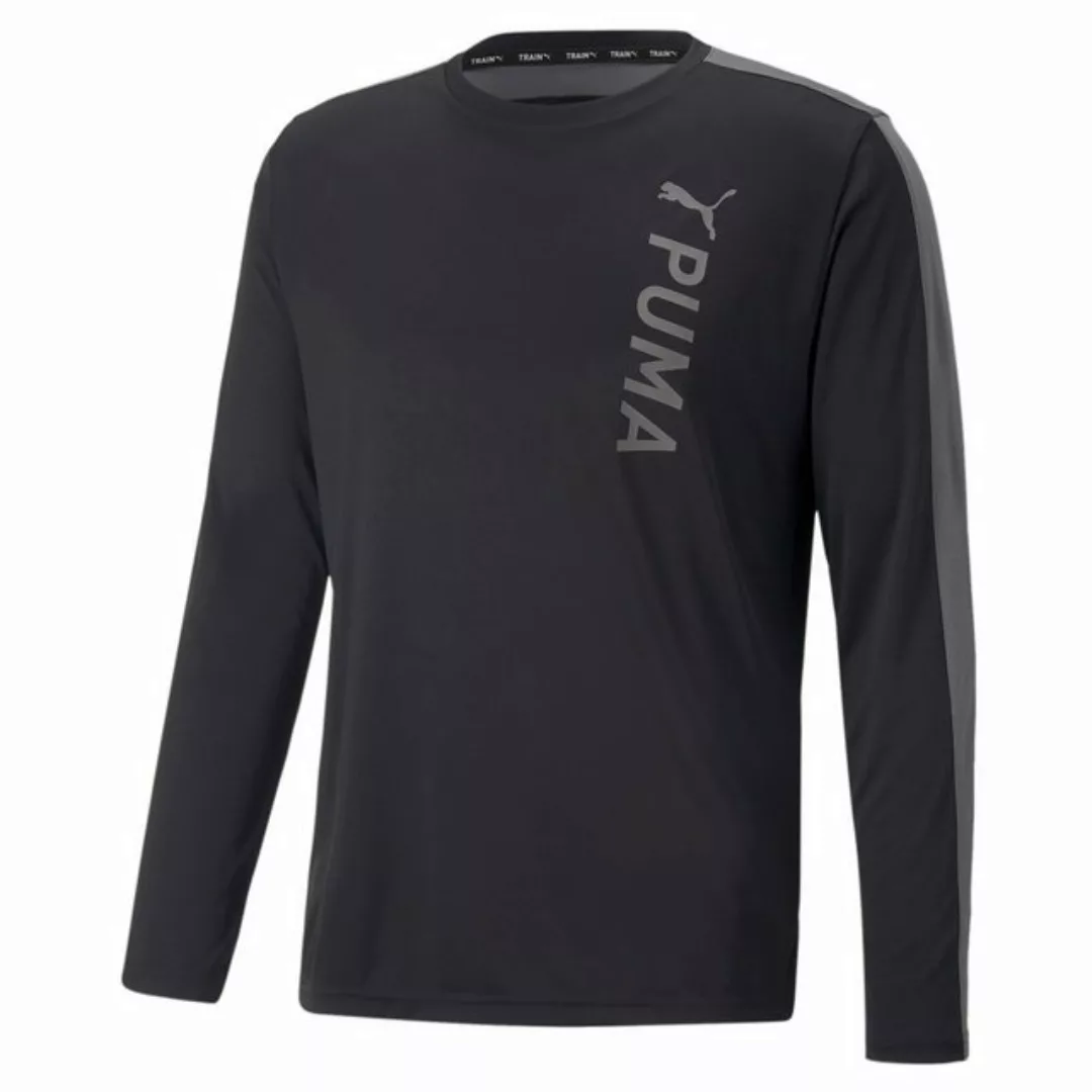 PUMA Langarmshirt PUMA FIT LS TEE PUMA BLACK günstig online kaufen