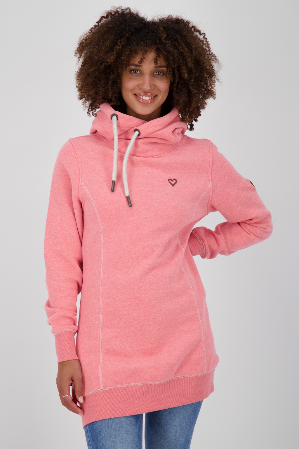 Alife & Kickin Sweatshirt "Damen Hooded Longsweat" günstig online kaufen