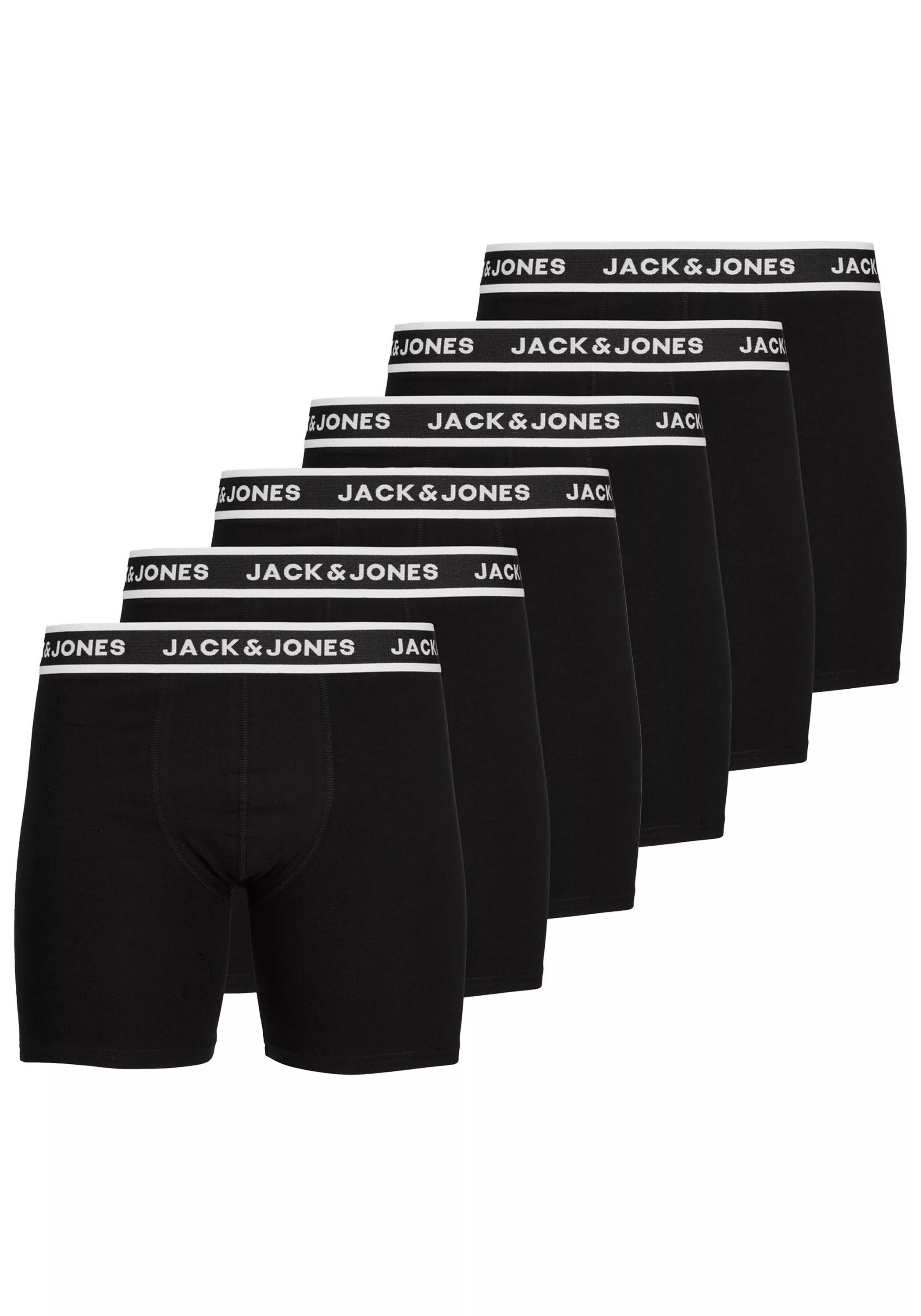 Jack & Jones Boxershorts "Boxershort JACSOLID BOXER BRIEFS 3P 6er Pack" günstig online kaufen