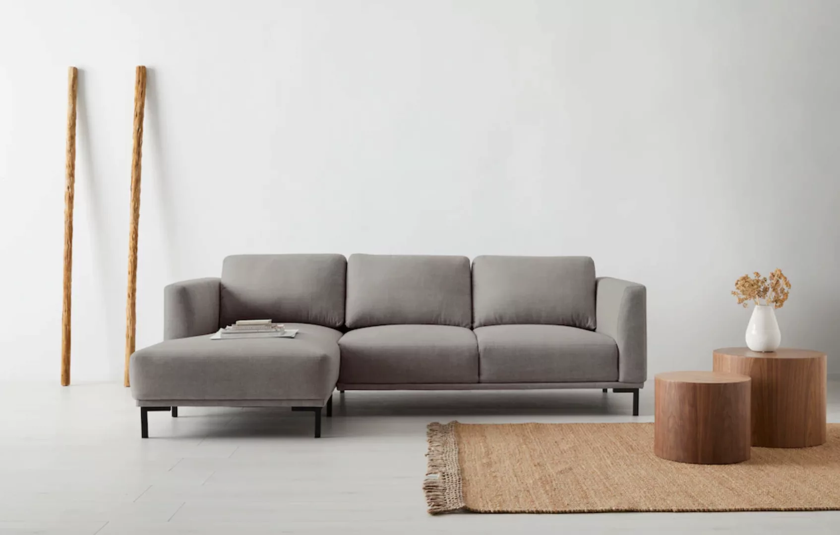 OTTO products Ecksofa "Fillin, L-Form,", Struktur hergestellt aus recycelte günstig online kaufen