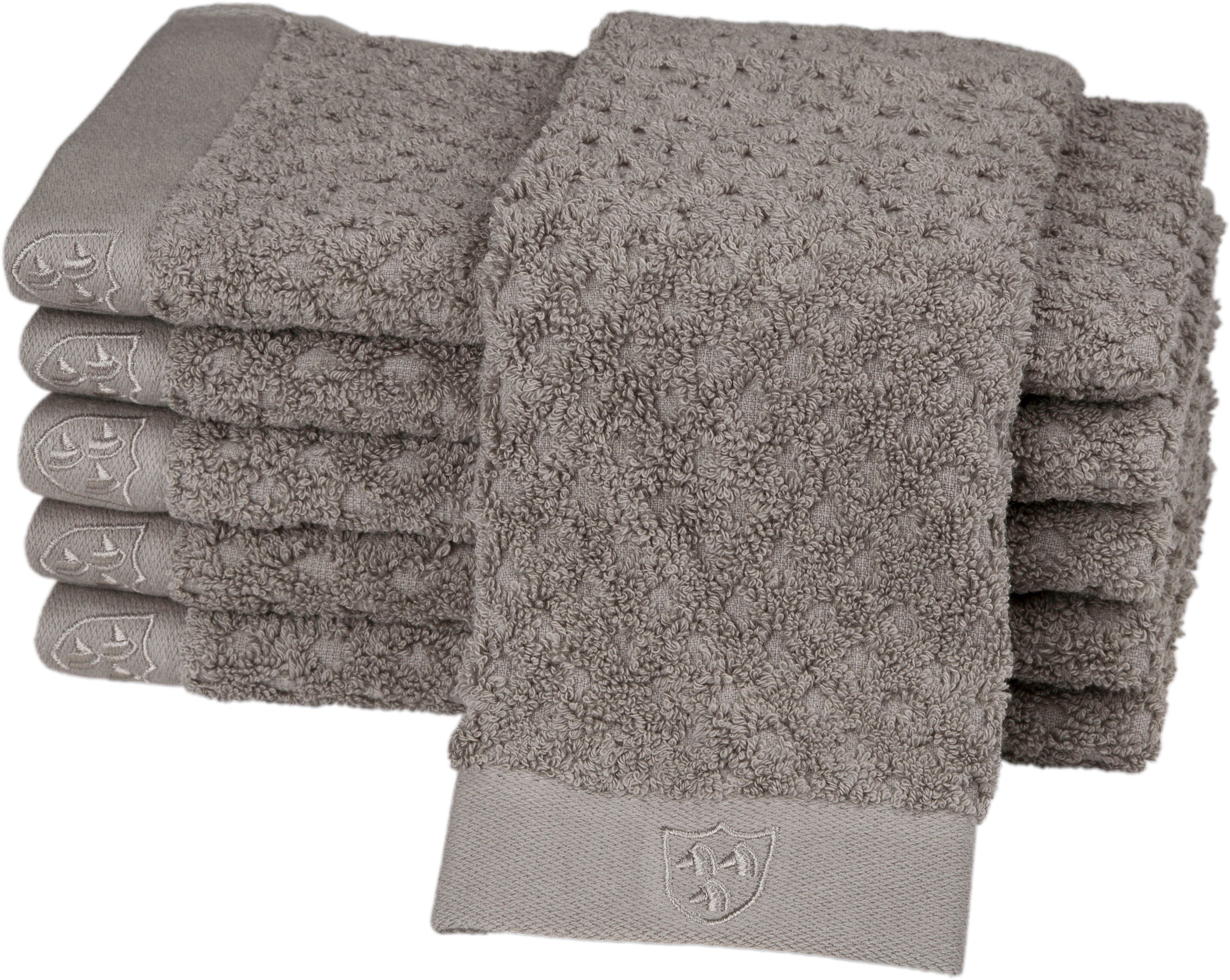 ROSS Gästehandtücher Harmony, Frottier (Packung, 6-St), günstig online kaufen