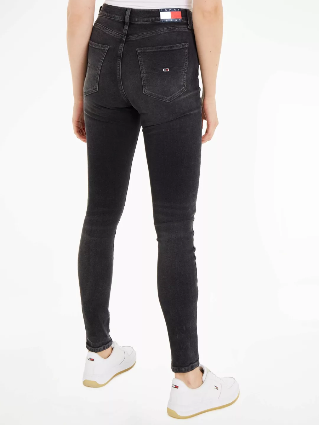 Tommy Jeans Skinny-fit-Jeans Sylvia mit Tommy Jeans Markenlabel & Badge günstig online kaufen