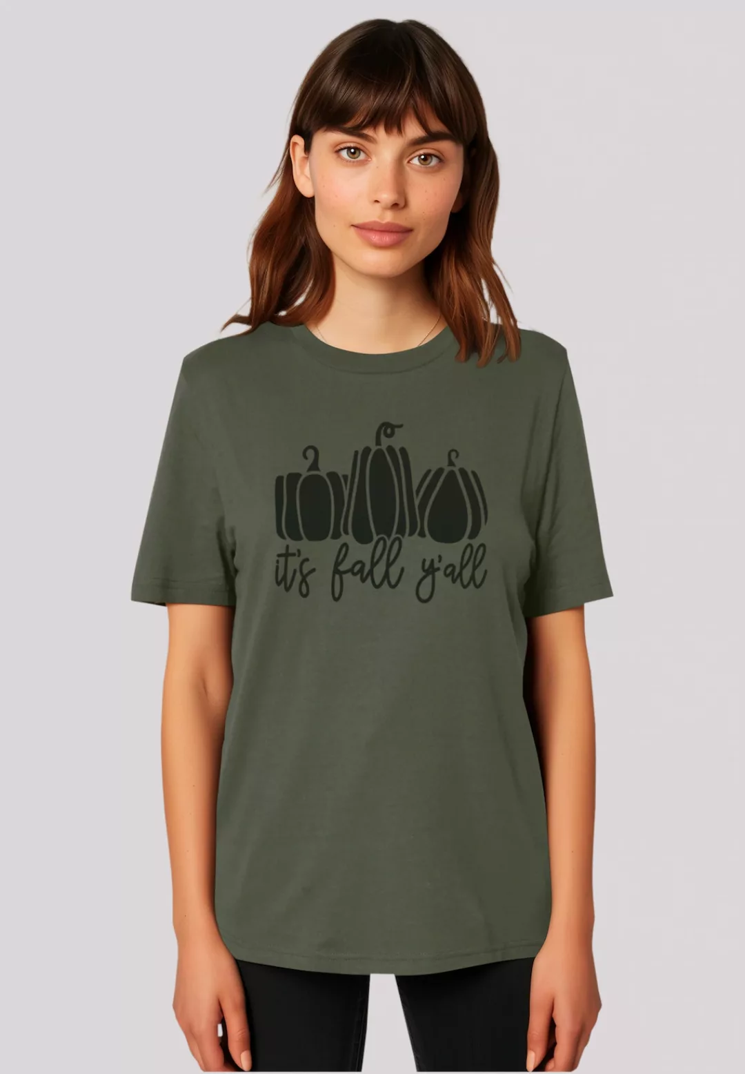 F4NT4STIC T-Shirt "Pumpkins Kürbis its Fall Herbst yall", Premium Qualität, günstig online kaufen