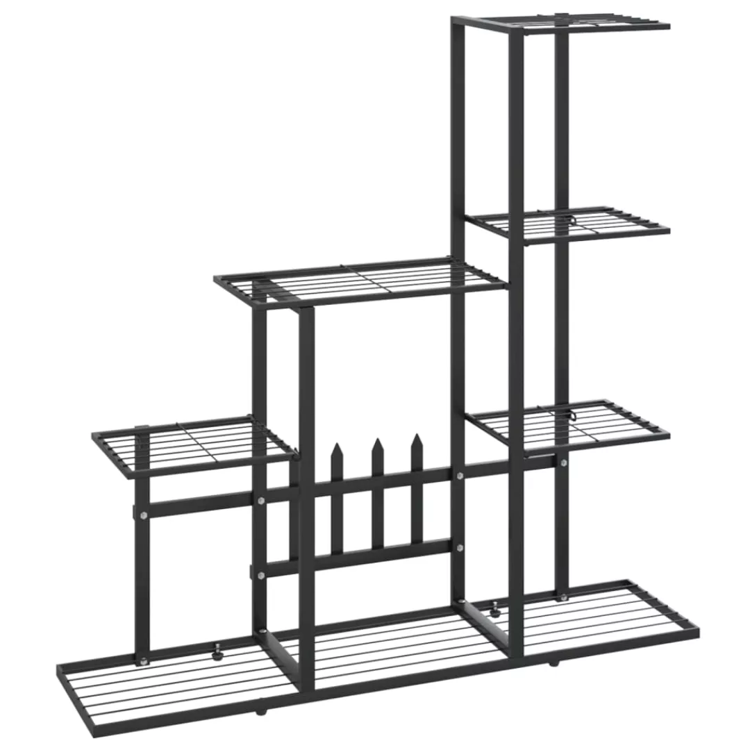 Blumenstender 94,5x25x88 Cm Schwarz Metall günstig online kaufen