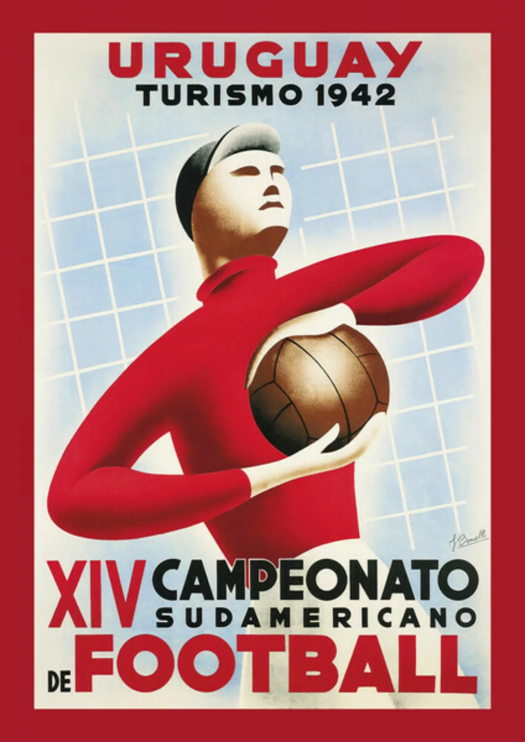 Poster / Leinwandbild - Uruguay Turismo 1942 günstig online kaufen