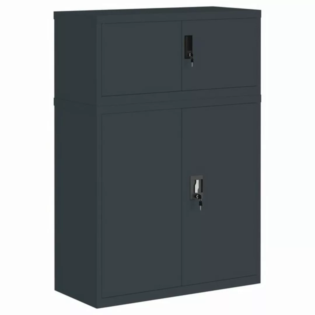 vidaXL Aktenschrank Aktenschrank Büroschrank Home Office Ablage Büro Anthra günstig online kaufen