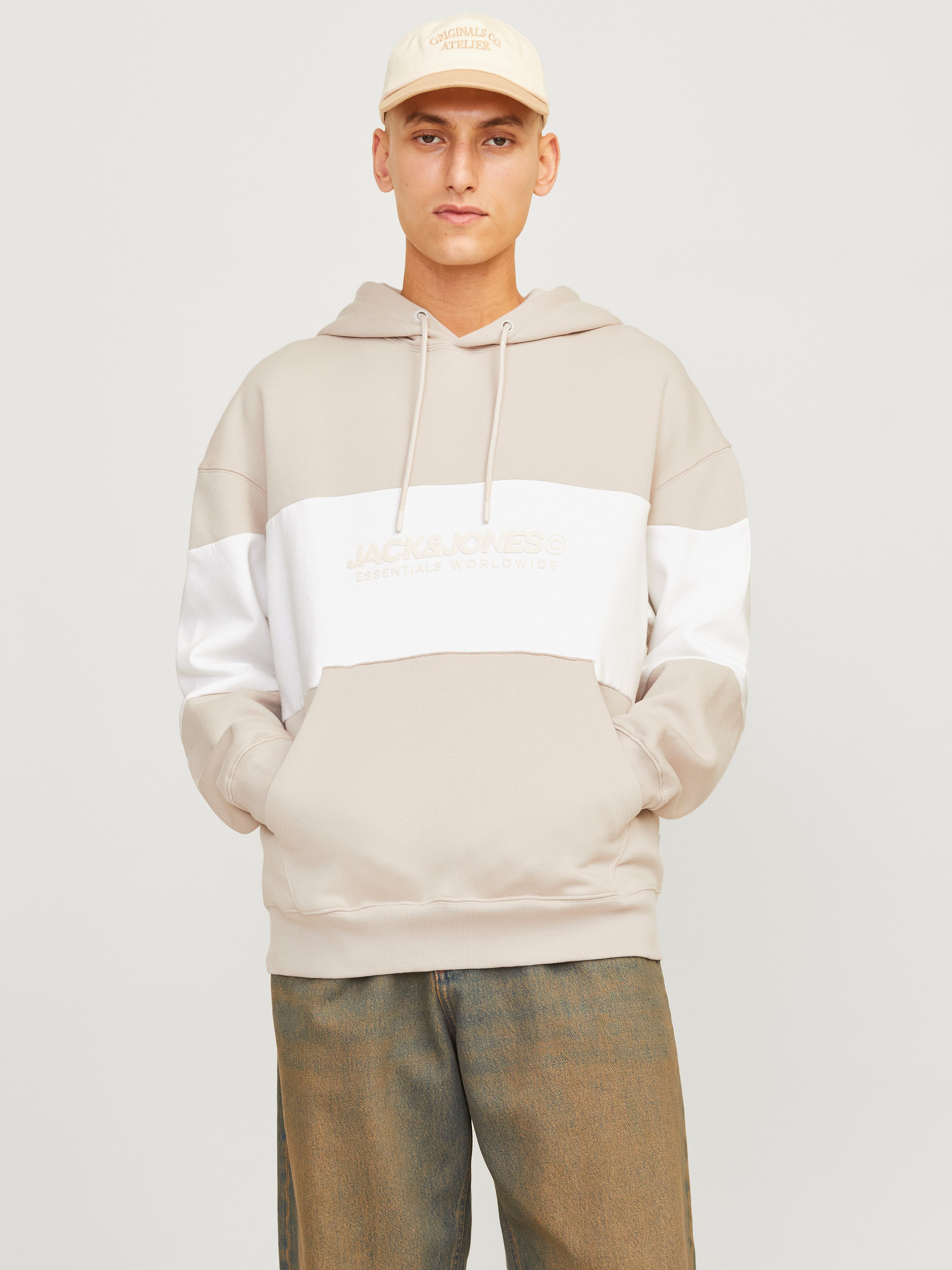 Jack & Jones Kapuzensweatshirt JJELEGACY BLOCKING günstig online kaufen