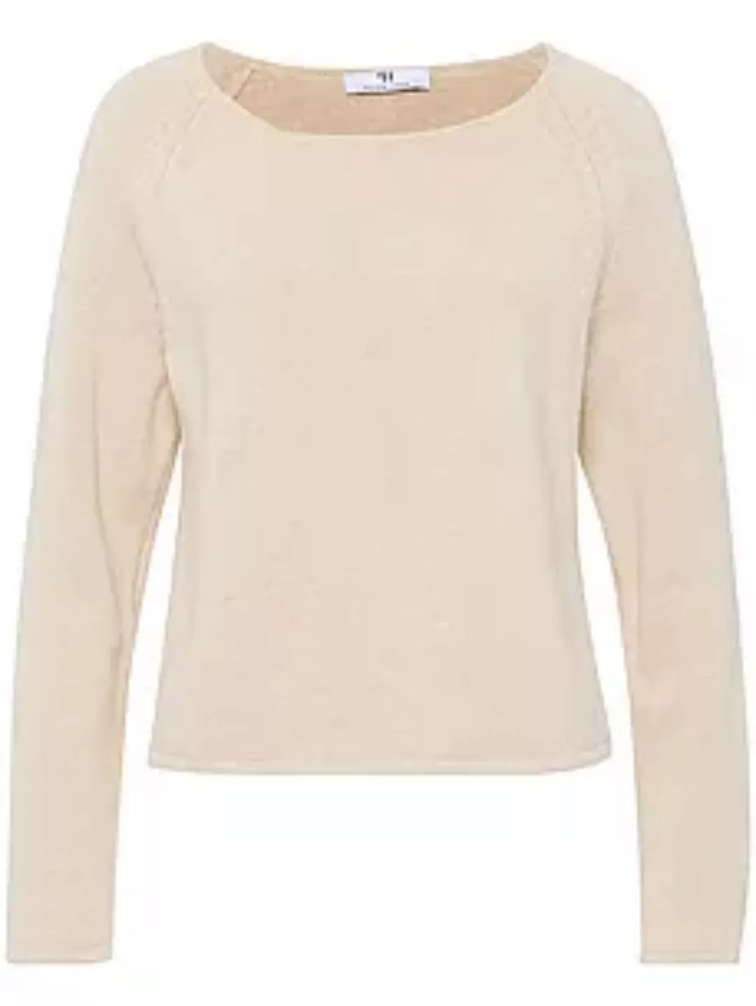 Pullover U-Boot-Ausschnitt Peter Hahn beige günstig online kaufen