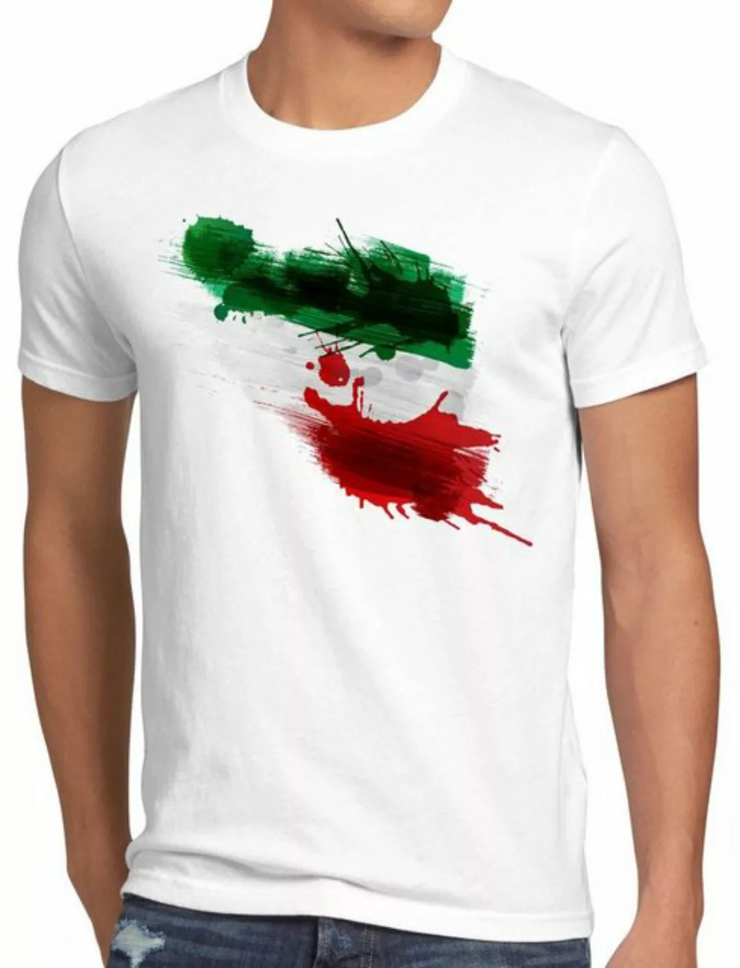 style3 T-Shirt Flagge Iran Fußball Sport Teheran WM EM Fahne günstig online kaufen