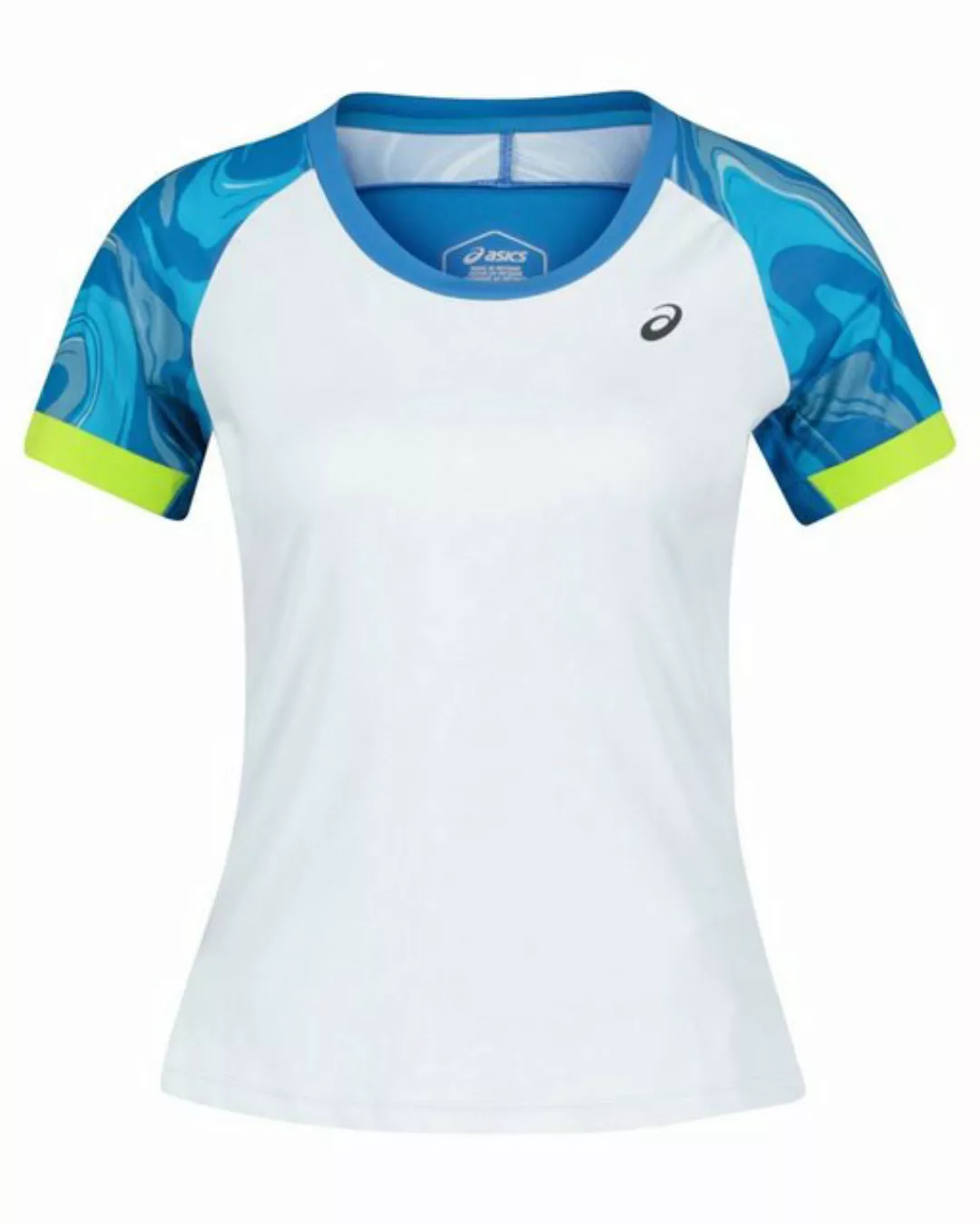 Asics T-Shirt Damen Tennisshirt COURT GRAPHIC SHORT SLEEVE TOP (1-tlg) günstig online kaufen