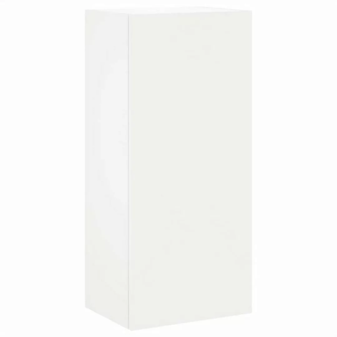 vidaXL TV-Schrank TV-Wandschrank Weiß 40,5x30x90 cm Spanplatte günstig online kaufen