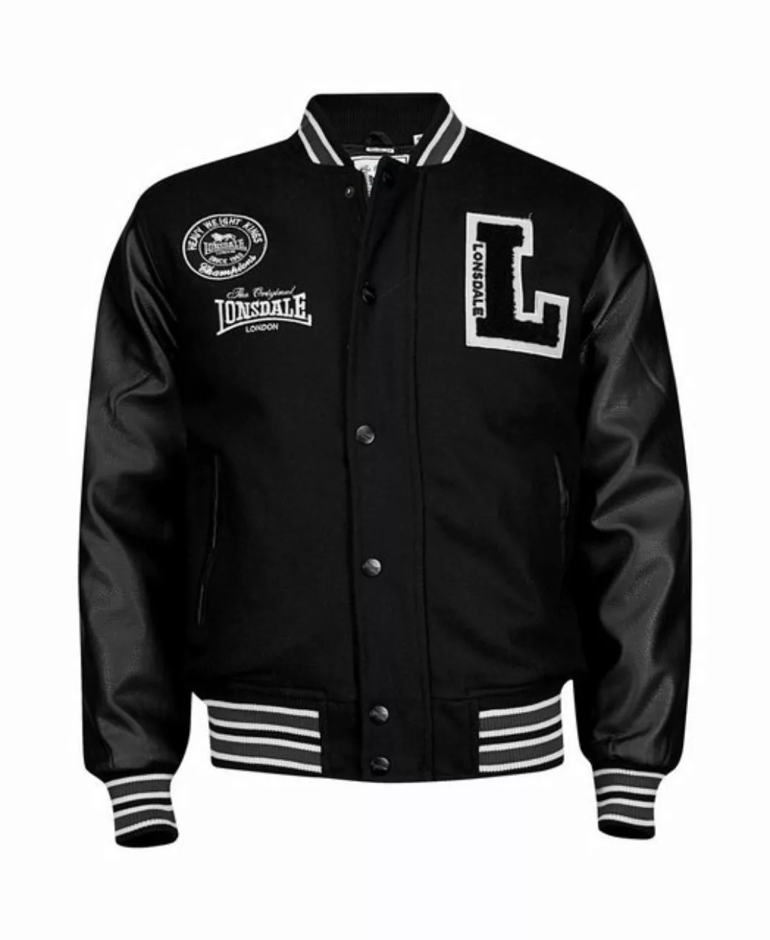 Lonsdale Collegejacke Jacke Lonsdale Oxford All Season, G L, F black günstig online kaufen