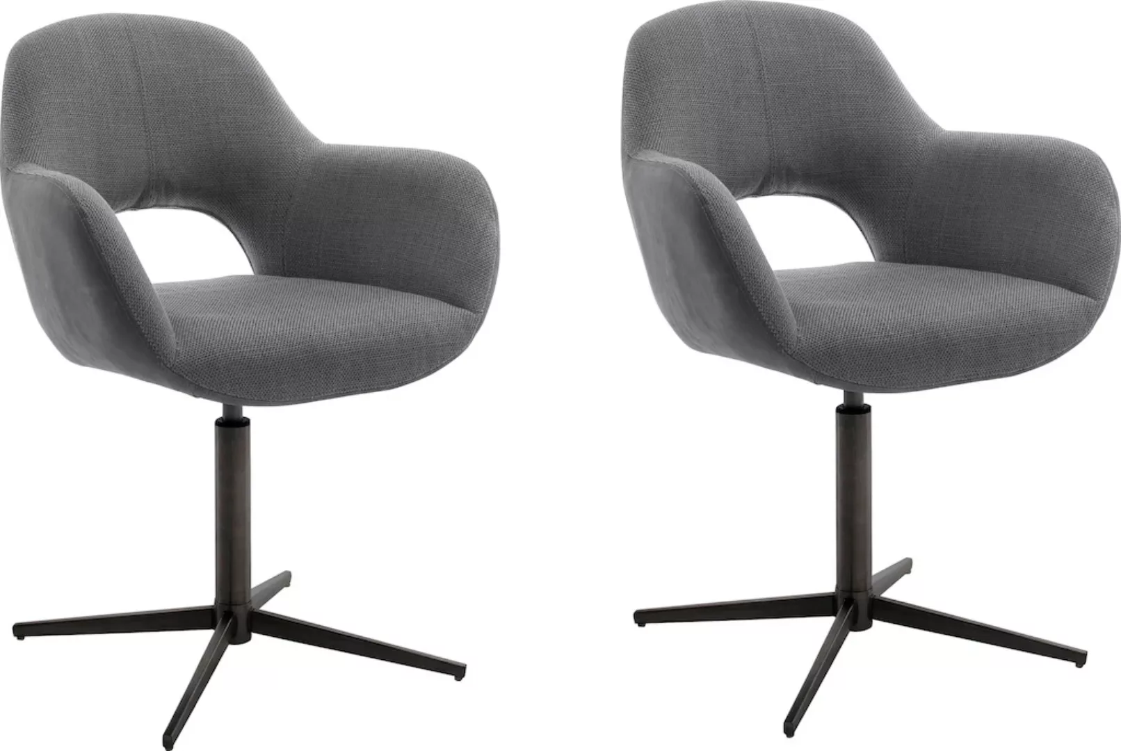 MCA furniture Esszimmerstuhl »Melrose«, (Set), 2 St., Stuhl 360°drehbar mit günstig online kaufen