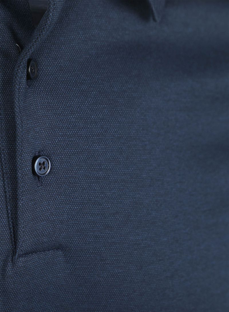 Desoto Longsleeve Poloshirt Essential Navy - Größe XL günstig online kaufen