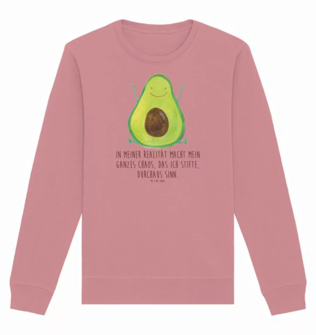 Mr. & Mrs. Panda Longpullover Größe S Avocado Glücklich - Canyon Pink - Ges günstig online kaufen