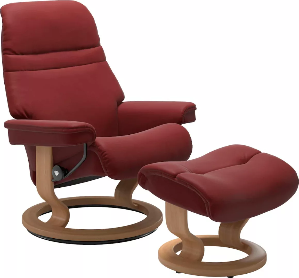 Stressless® Relaxsessel »Sunrise«, (Set, Relaxsessel mit Hocker) günstig online kaufen