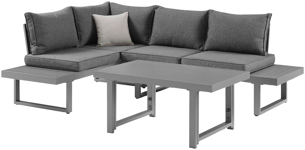 KONIFERA Gartenlounge-Set "Hamburg", (Set, 14 tlg., Tisch:100x60x60/40cm,ab günstig online kaufen