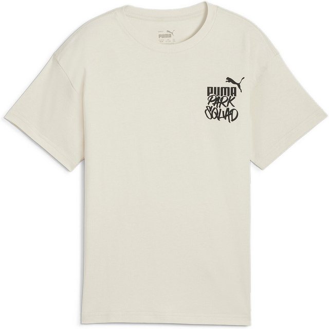 PUMA Kurzarmshirt ESS+ MID '090s Graphic Tee B ALPINE SNOW günstig online kaufen