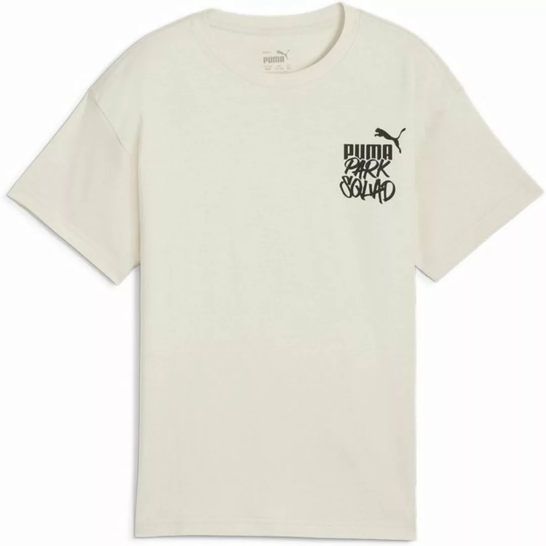 PUMA Kurzarmshirt ESS+ MID '090s Graphic Tee B ALPINE SNOW günstig online kaufen