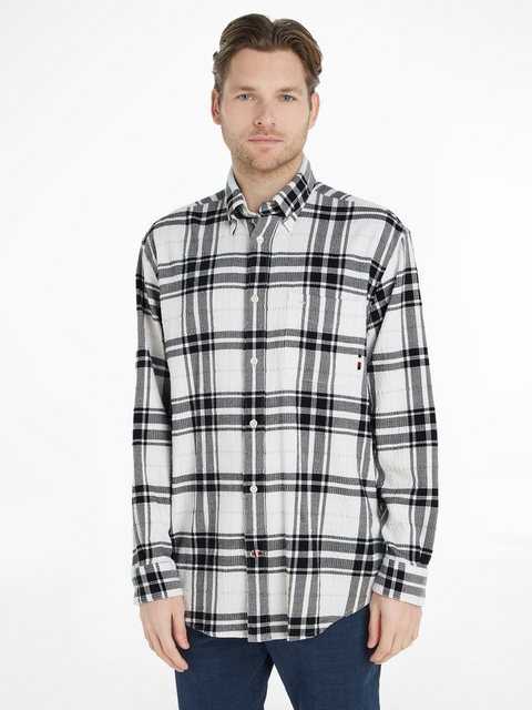 Tommy Hilfiger Langarmhemd TONAL TARTAN SHIRT günstig online kaufen