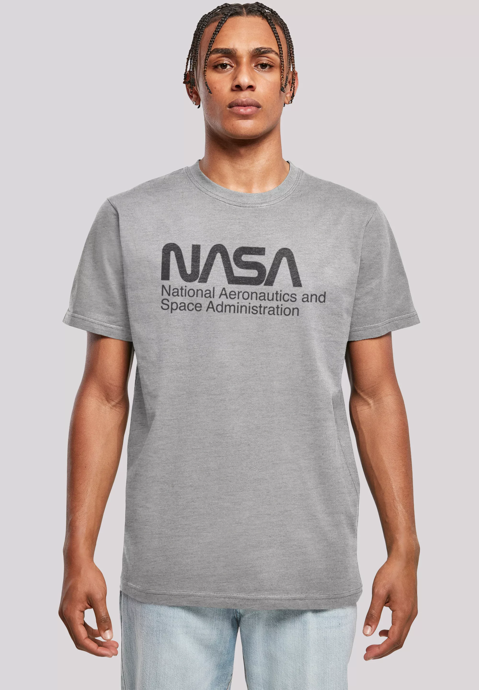 F4NT4STIC T-Shirt "NASA Logo One Tone", Print günstig online kaufen