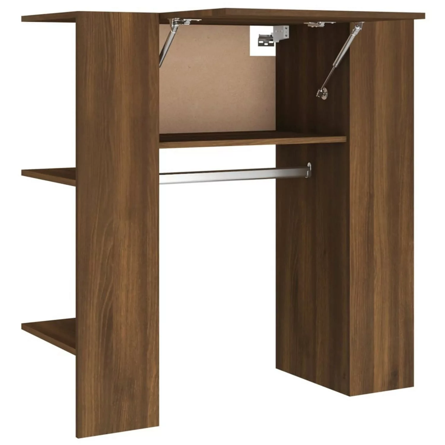 Vidaxl Flurschrank Braun Eichen-optik 97,5x37x99 Cm Holzwerkstoff günstig online kaufen