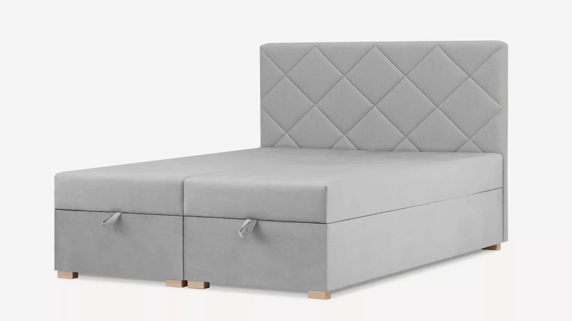 NADUVI Collection | Boxspring Checker mit Relaxfunktion 160 x 200 cm günstig online kaufen