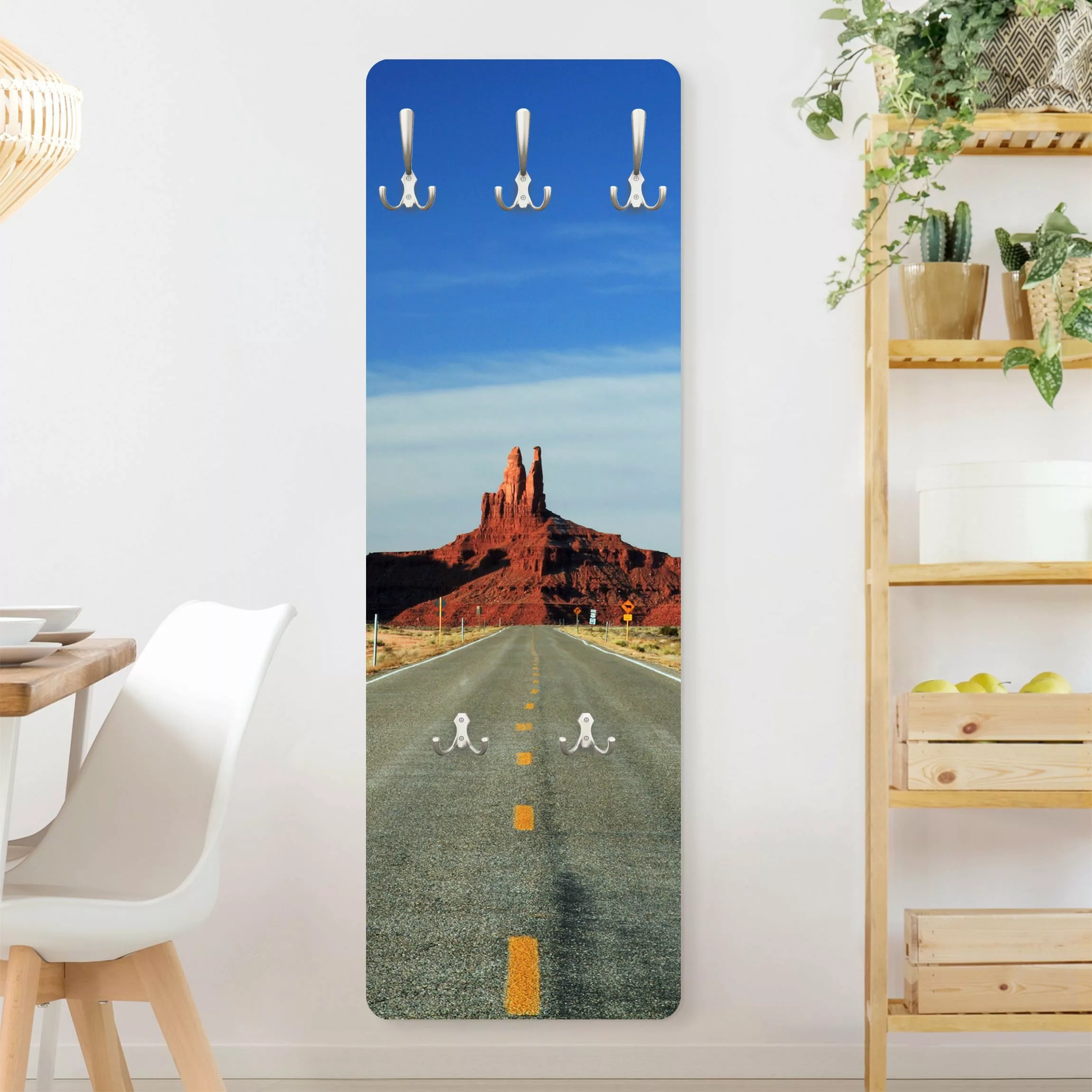 Wandgarderobe Holzpaneel Architektur & Skyline Colorado-Plateau günstig online kaufen