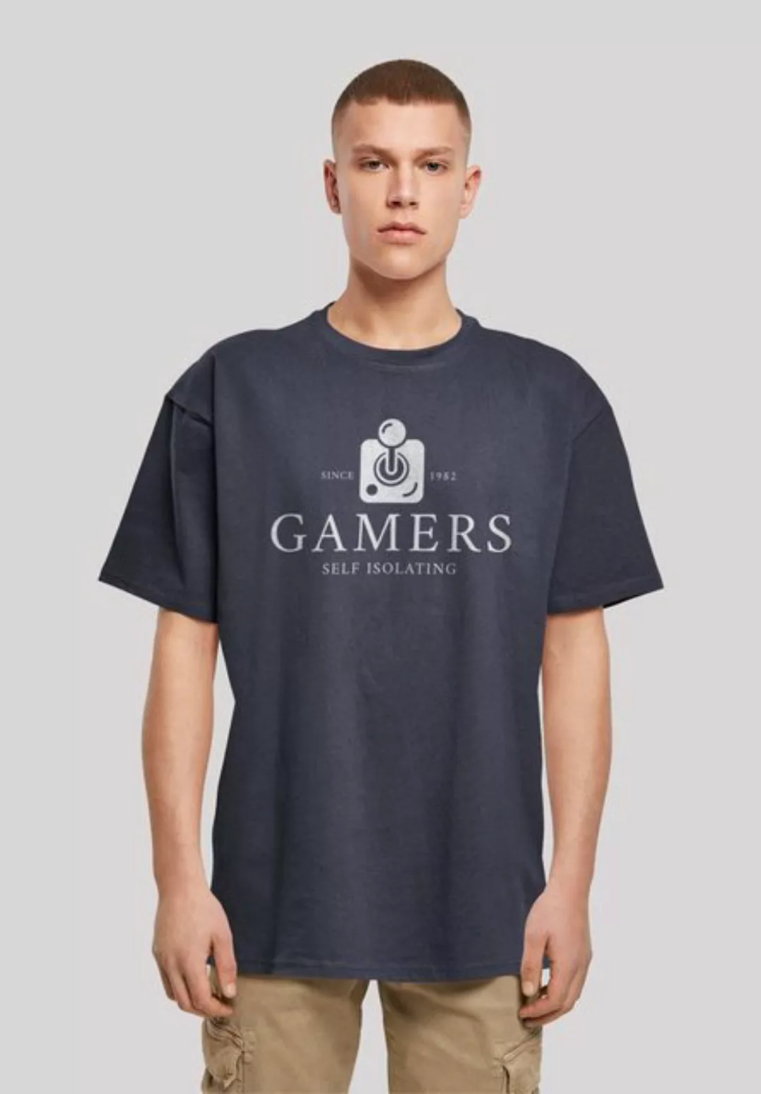 F4NT4STIC T-Shirt "Gamers Self Isolating Retro Gaming SEVENSQUARED", Print günstig online kaufen